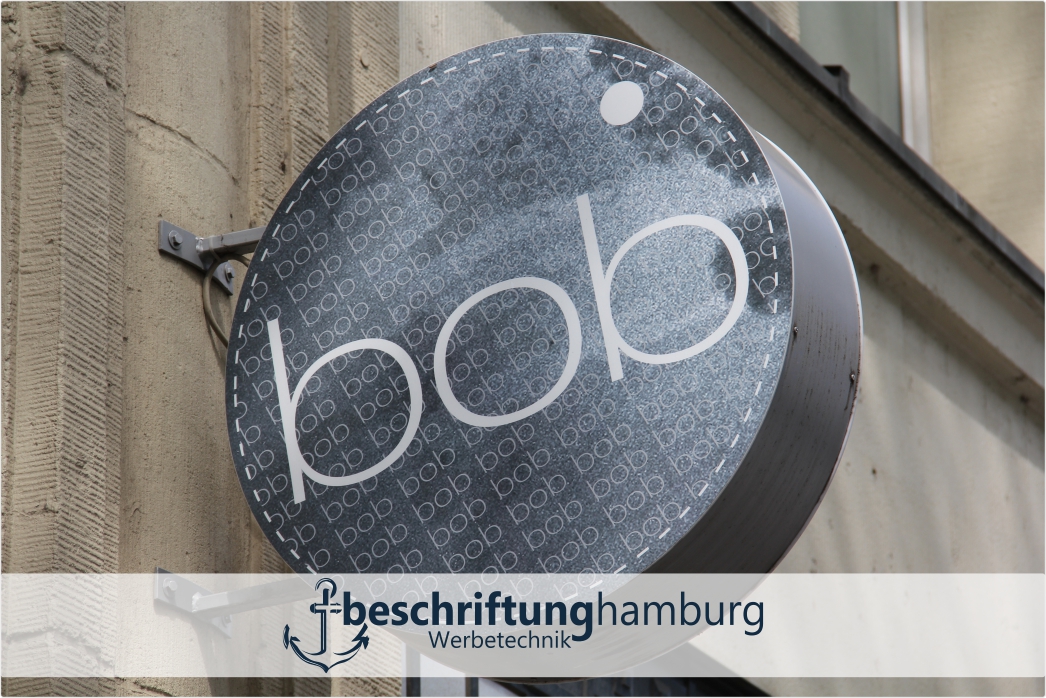 Schilderbeschriftung Hamburg mit Aufkleber und Folienbuchstaben