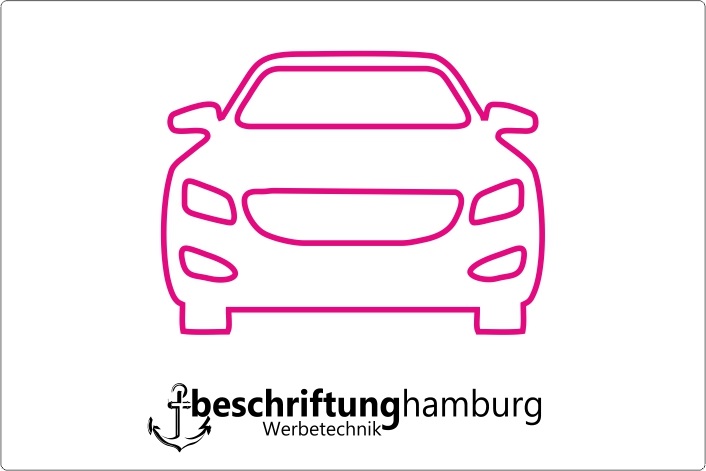Autobeschriftung und Vollfolierung mit Beschriftung Hamburg