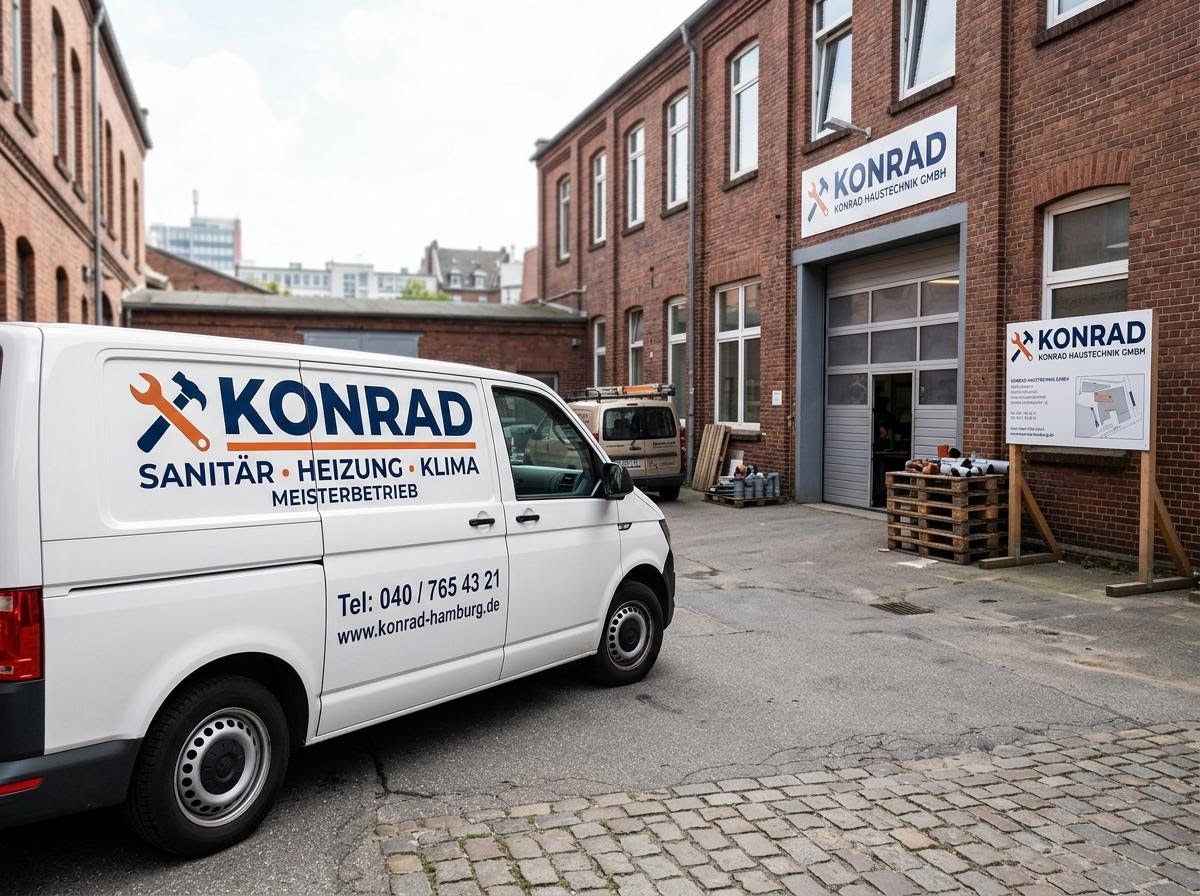 Handwerker Transporter beschriften Hamburg