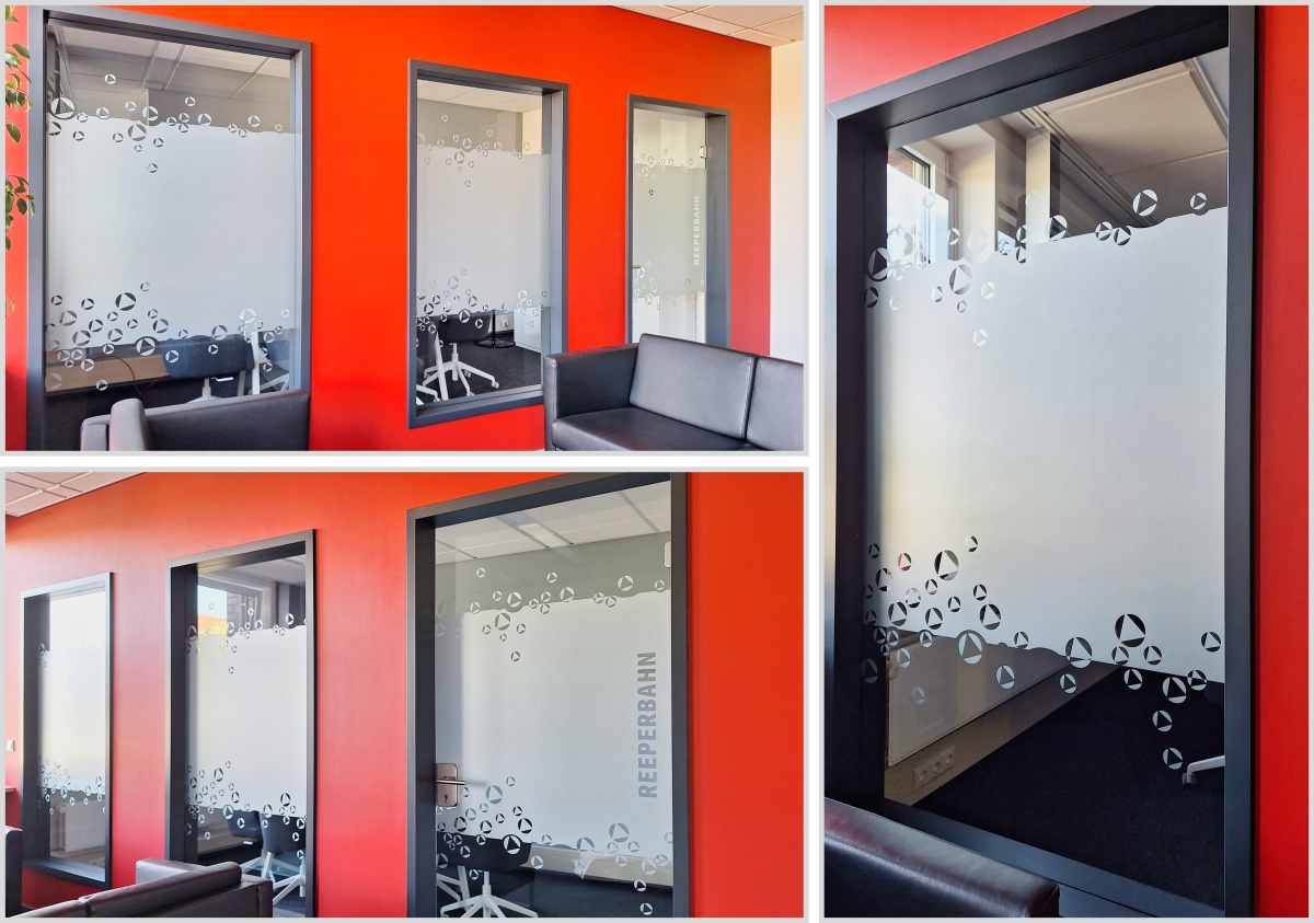 Milchglasfolien für Büro