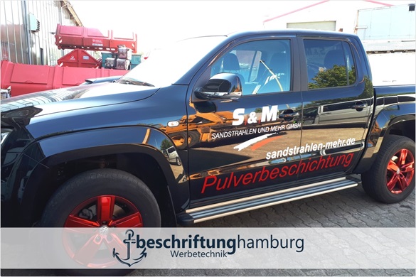 Pickup Beschriftung in Hamburg Seevetal, Lüneburg, Buchholz Nordheide