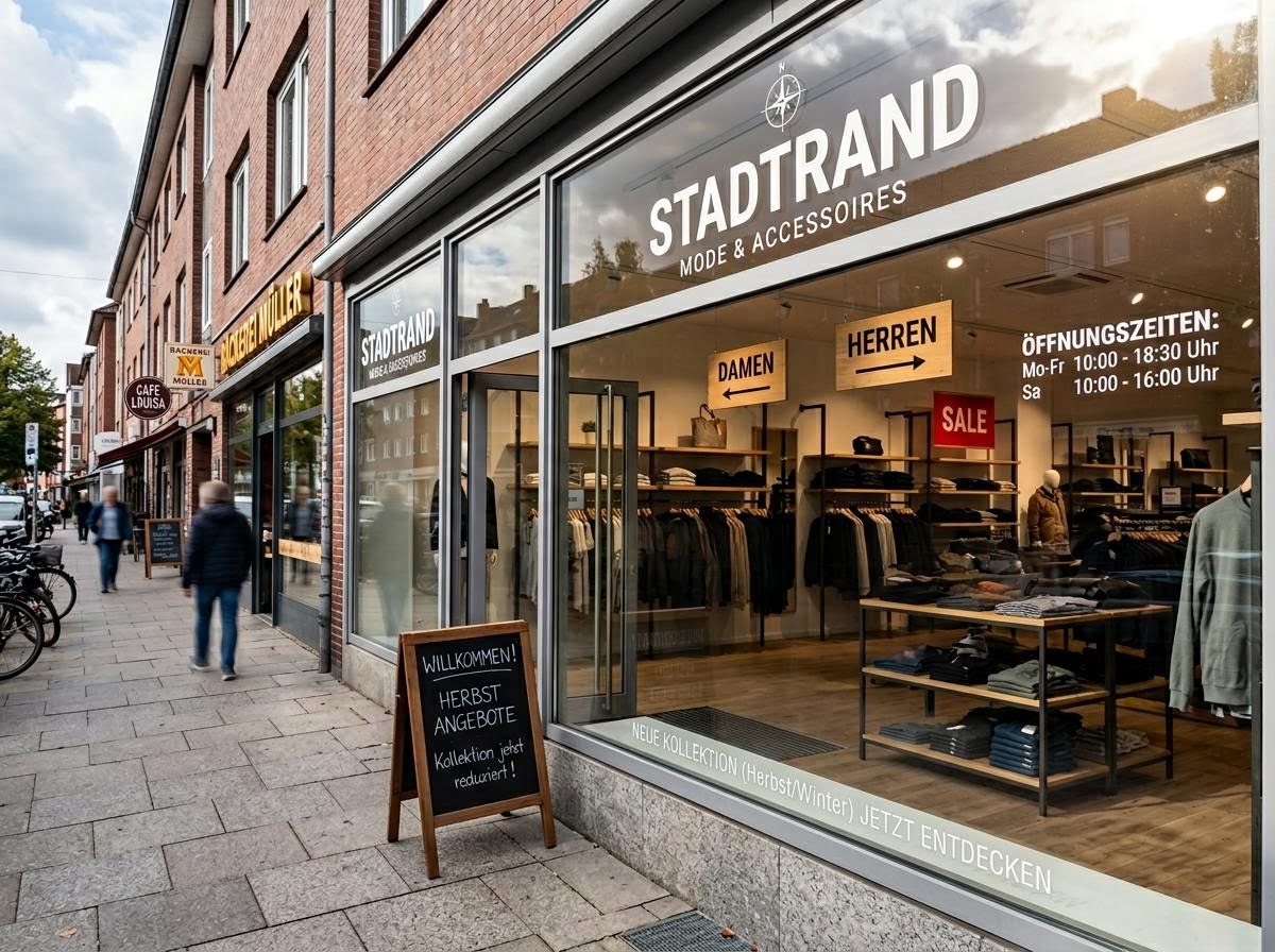 Supermarktbeschriftung Hamburg