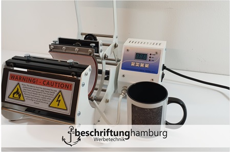 Tassendruck Harburg - Becherdruck