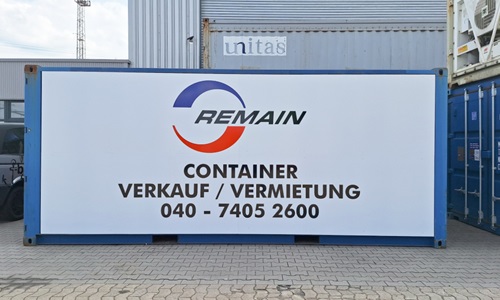 Remain Containerbeschriftung Hamburg