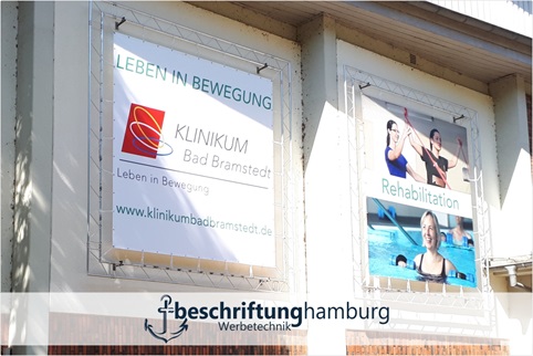 Bedruckte Werbebanner und PVC-Planen - Made in Hambug